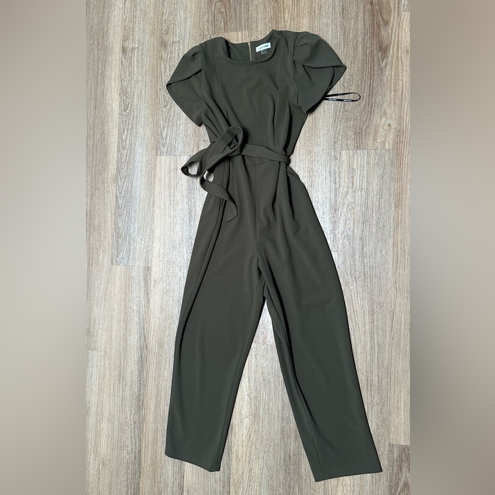Calvin Klein Dark Olive Jumpsuit